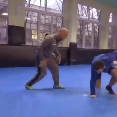 When wrestling is a lifetime skill.