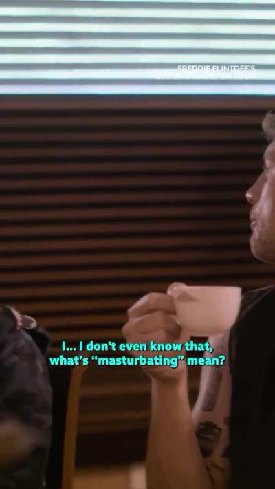 "What if I wanted to beat my meat?" (from 1:00)