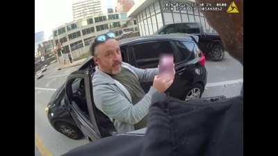 Not a dashcam but a police bodycam