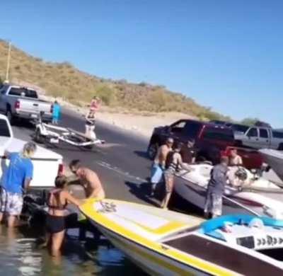 Yeah don’t back your vehicle up or do what everyone else is doing.