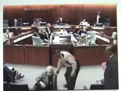 Woman assaulted in court