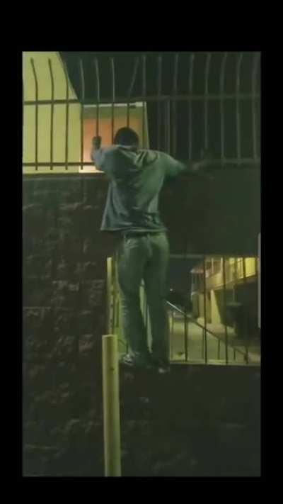 Wall jump fail