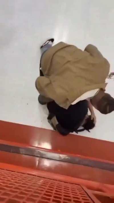 Teacher fights student for repeatedly calling him the 'n-word' in the school hallway