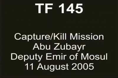 US Special forces conducting operations in Iraq early 2000’s