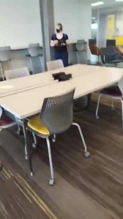 "You're making this place uncomfortable"
