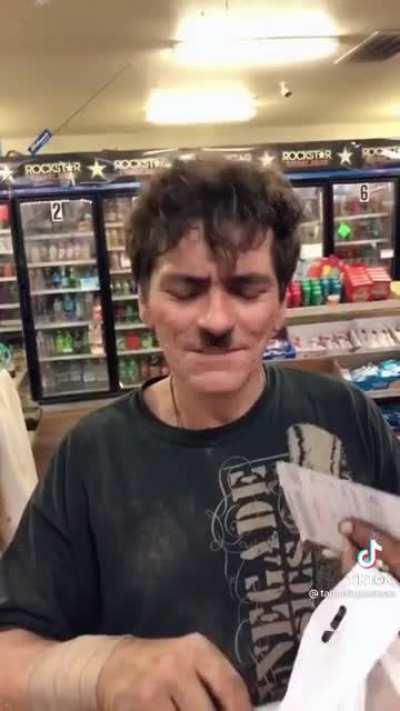 Charlie chaplin is this you?
